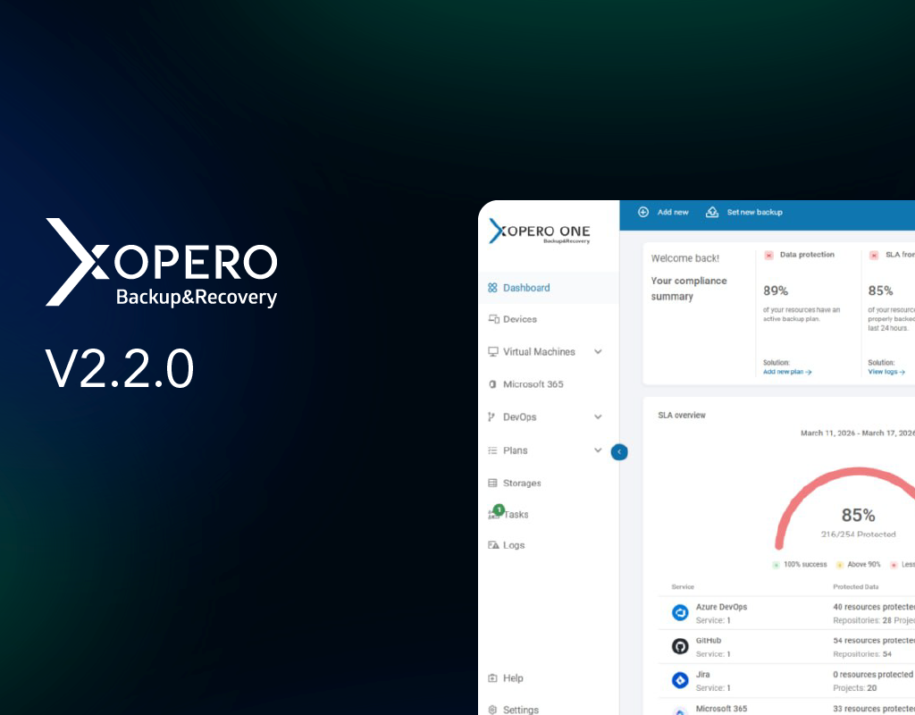 XOPERO ONE 2.2.0 DELIVER IMPROVED USER EXPERIENCE AND STRONGER DATA SECURITY